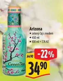zelený čaj s medem