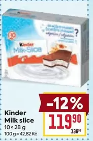 Kinder - Milk slice