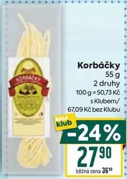 Korbáčky