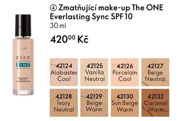 Zmatňující make-up Everlasting Sync SPF 10