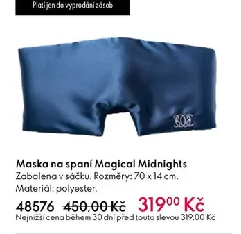 Maska na spaní Magical Midnights