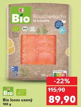 Bio losos uzený