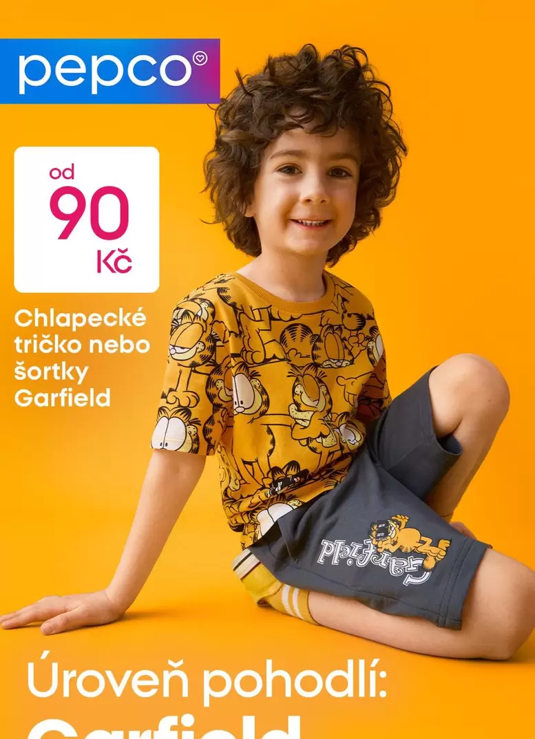Chlapecké tričko nebo šortky Garfield
