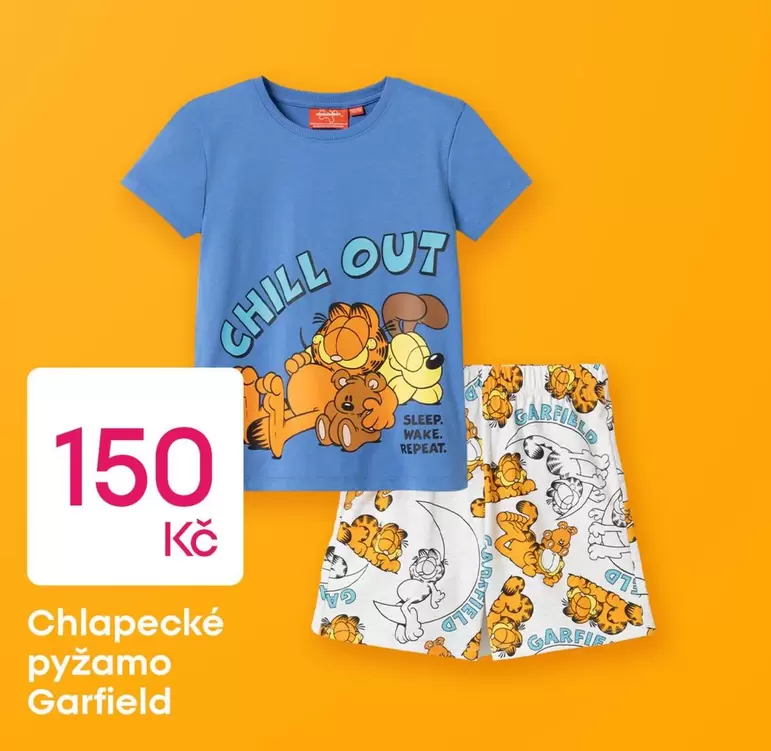 Chlapecké pyžamo Garfield