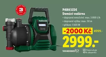 Domácí vodárna