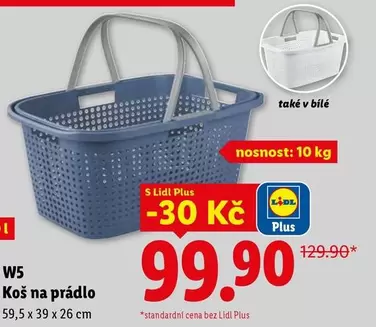 Plus - Koš na prádlo W5