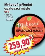 Super - Mrkvové přírodní opalovací máslo