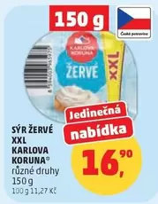 Sýr žervé XXL