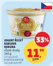 JOGURT ŘECKÝ KARLOVA KORUNA