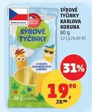 SÝROVÉ TYČINKY