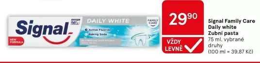 White - Daily white Zubni pasta