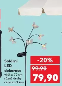 Solární LED dekorace