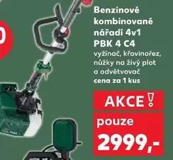 Benzinové kombinované nářadí 4v1 PBK 4 C4