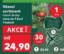 Vázací sortiment různé druhy