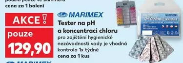 Tester na pH a koncentraci chloru
