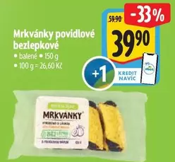 Mrkvanky povídlové bezlepkové