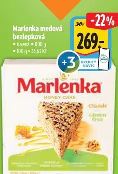 Honey - Marlenka medová bezlepková