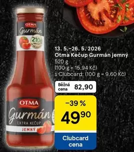 Ketchup Gurmán jemný