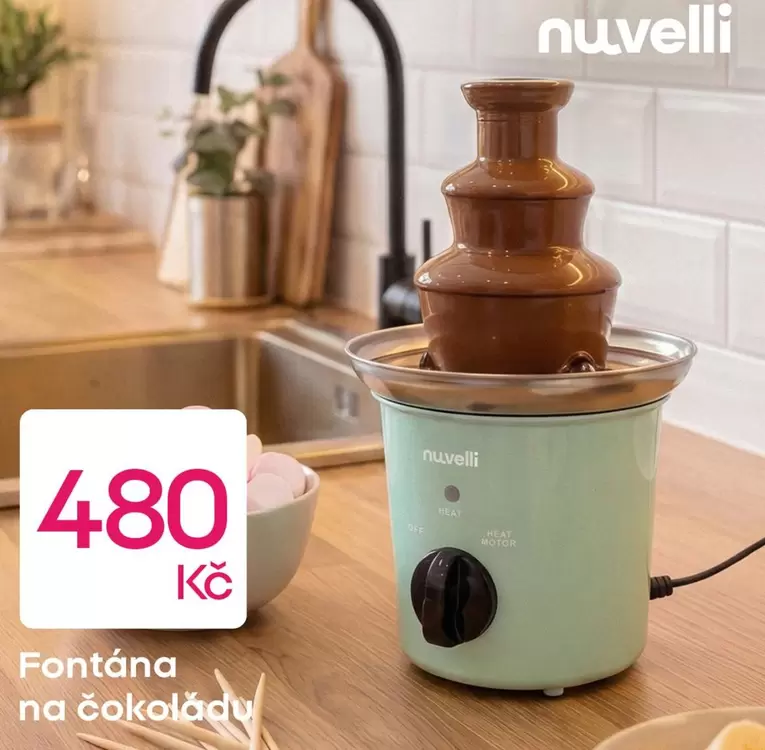 Fontána na čokoládu