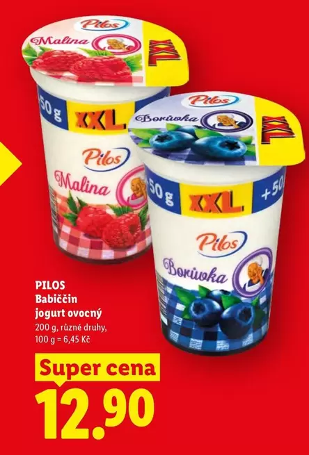 Super - Babiččin jogurt ovocný