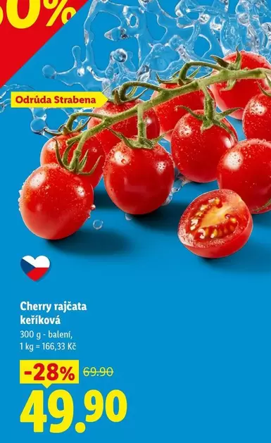 Cherry rajčata keříková