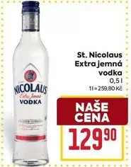 Extra jemná vodka