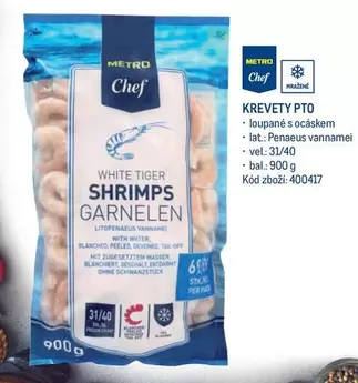White - WHITE TIGER SHRIMPS GARNELE