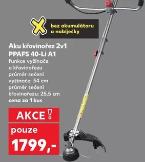 Aku křovinořez 2v1 PFAFS 40-Li A1