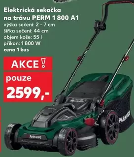 Elektrická sekačka na trávu PERM 1 800 A1