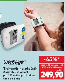 Tlakoměr na zápěstí