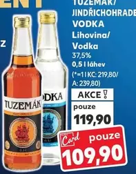Tuzemák / Jindřichohradecká Vodka Lihovina / Vodka