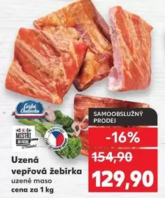 Uzená vepřová žebírka