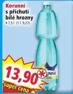 Super - Korunní s příchutí bílé hrozny