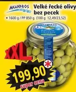 Busin - Velké řecké olivy bez pecek