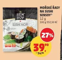 MOŘSKÉ ŘASY NA SUSHI