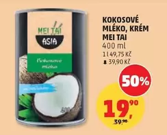 KOKOSOVÉ MLÉKO, KRÉM