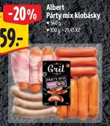 Párty mix klobásky