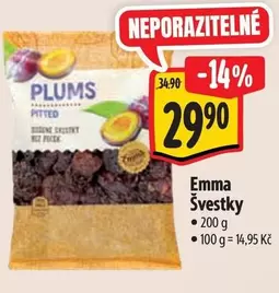 Plums Pitted