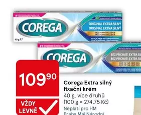 fixační krém