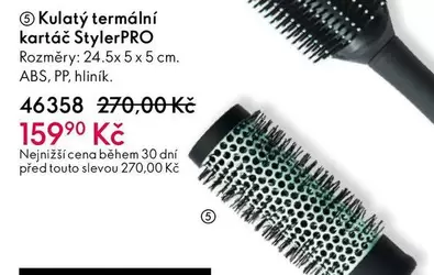 Kulaty termální kartáč StylerPRO