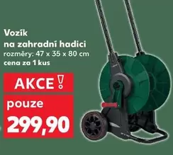 Vozík na zahradní hadici