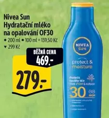 Hydratační mléko na opalování OF30