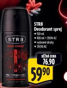 Red - Deodorant sprej