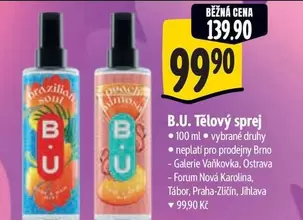 Tělový sprej