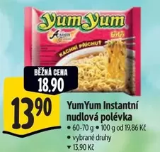 Instantní nudlová polévka