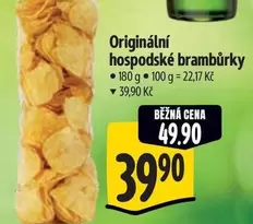 Originální hospodské brambůrky