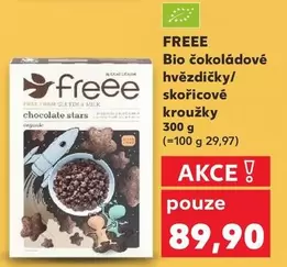 Bio čokoládové hvězdičky/skořicové kroužky