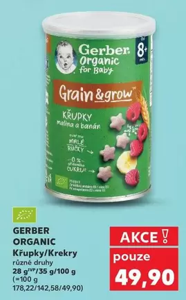 Křupky/Krekry různé druhy