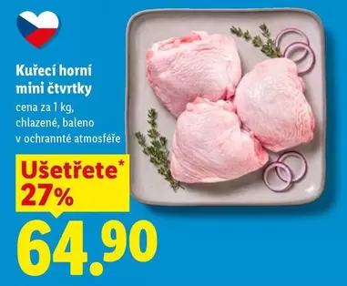 Kuřecí horní mini čtvrtky