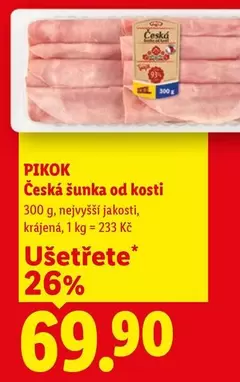 Česká šunka od kosti